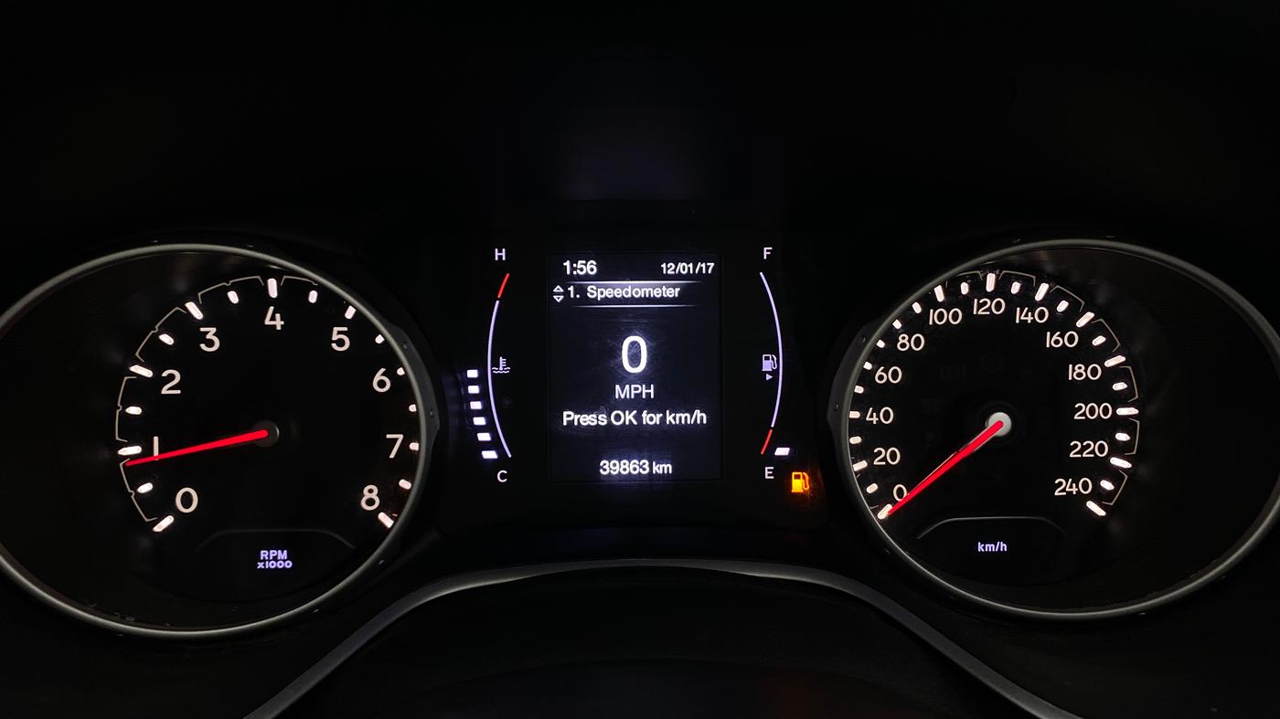2019 Jeep Compass SPORT PLUS 1.4 PETROL, Petrol, Manual, 39,860 km, Odometer Image