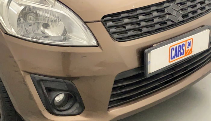 2014 Maruti Ertiga VXI CNG, CNG, Manual, 1,10,091 km, Front bumper - Paint has minor damage