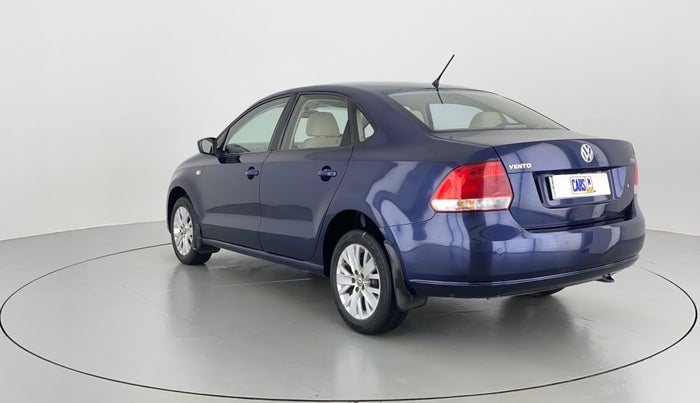 2015 Volkswagen Vento HIGHLINE 1.2 TSI AT, Petrol, Automatic, 46,343 km, Left Back Diagonal