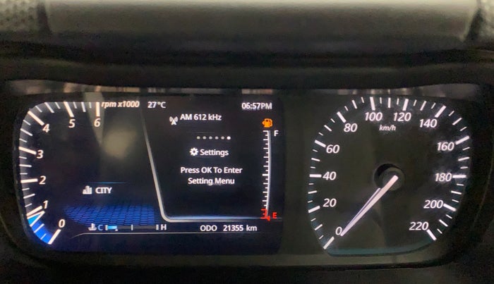 2021 Tata ALTROZ XZ DIESEL, Diesel, Manual, 21,355 km, Odometer Image