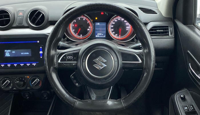 2021 Maruti Swift VXI, Petrol, Manual, 22,321 km, Steering Wheel Close Up