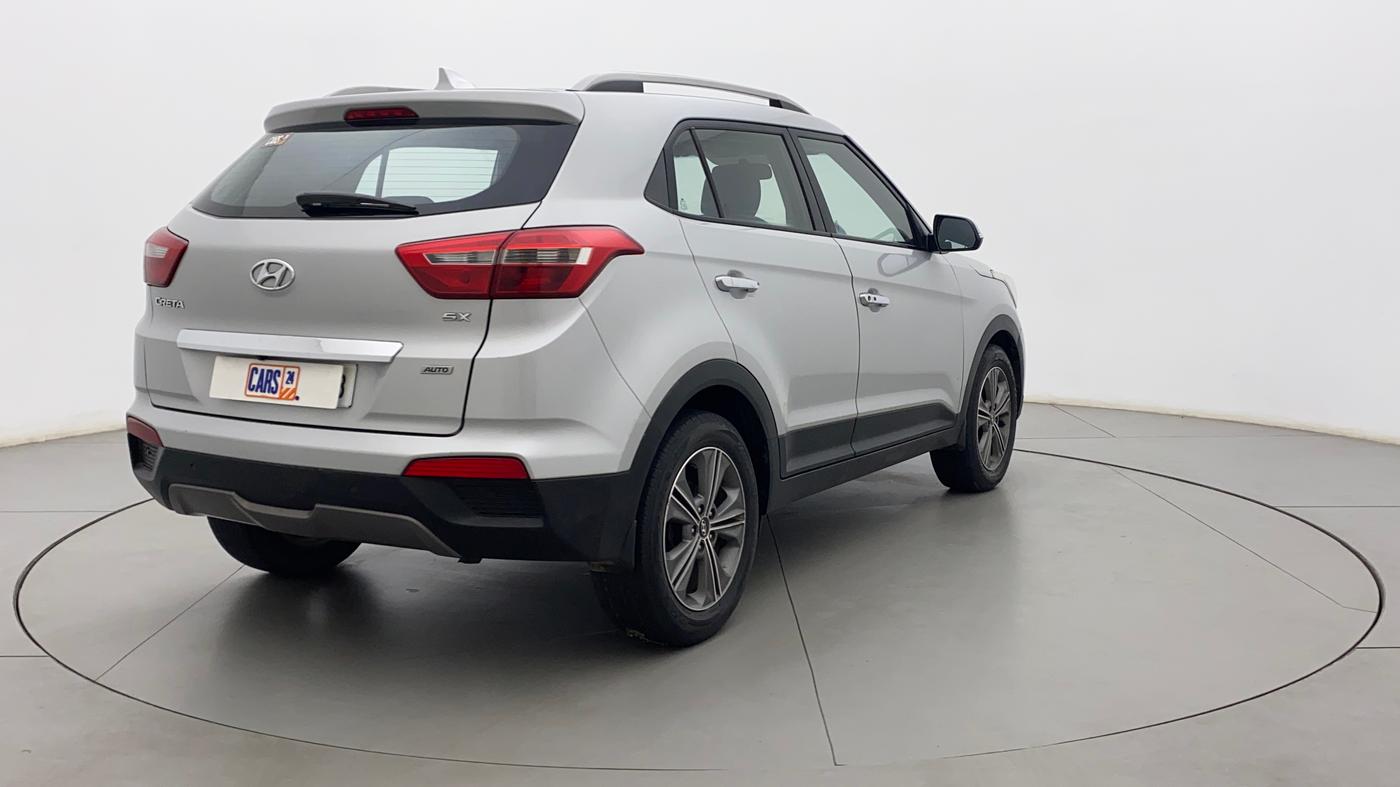 2016 Hyundai Creta SX PLUS AT 1.6 PETROL, Petrol, Automatic, 88,943 km, Right Back Diagonal