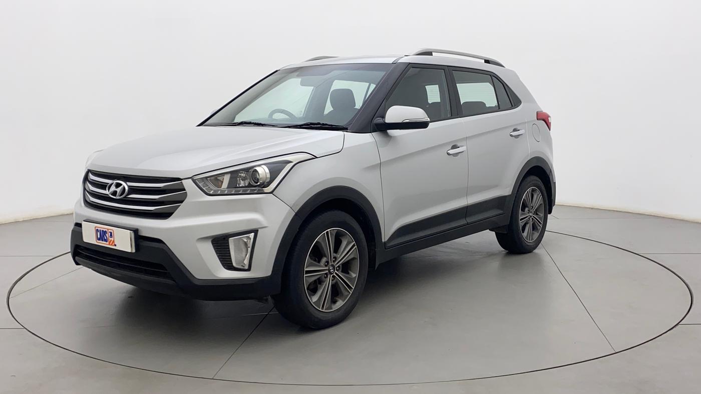 2016 Hyundai Creta SX PLUS AT 1.6 PETROL, Petrol, Automatic, 88,943 km, Left Front Diagonal