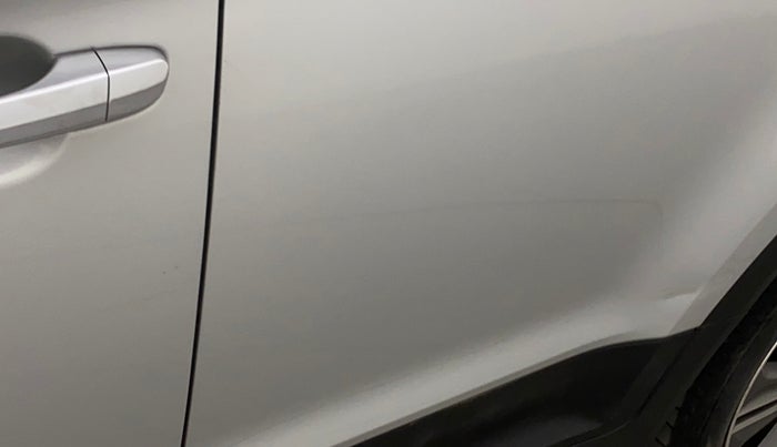 2016 Hyundai Creta SX PLUS AT 1.6 PETROL, Petrol, Automatic, 88,943 km, Rear left door - Slightly dented