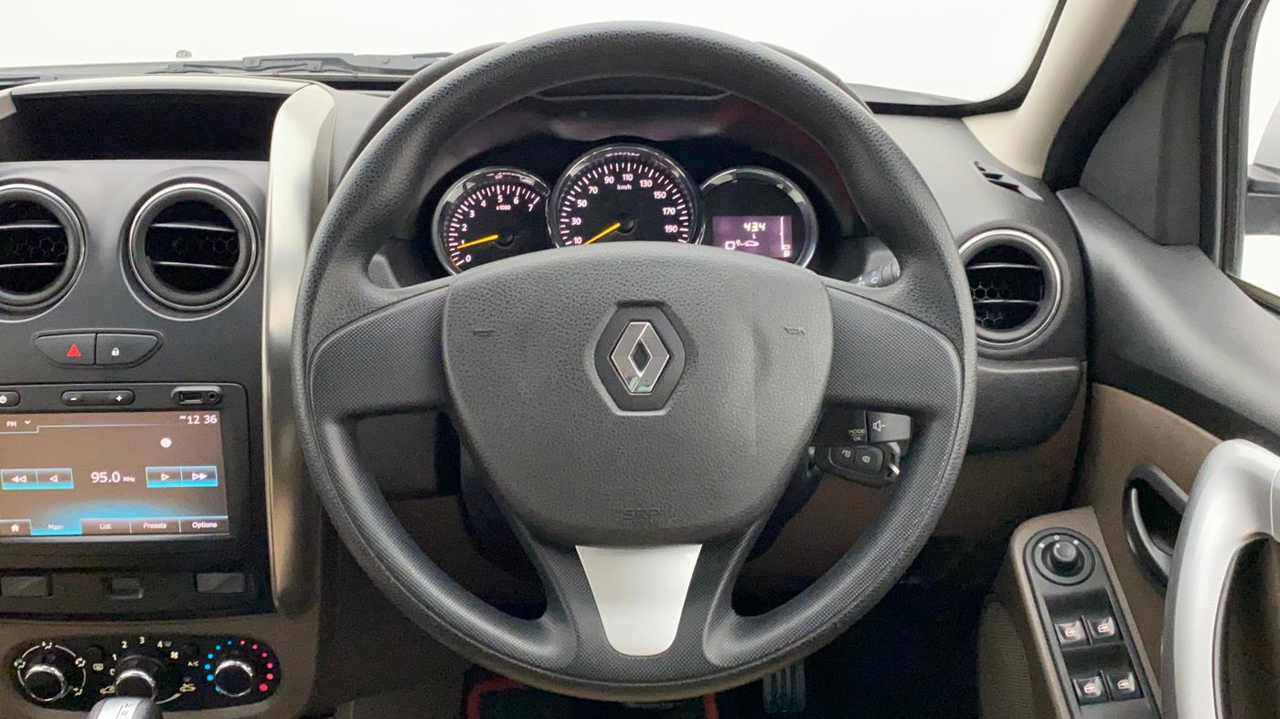 2018 Renault Duster RXS CVT 106 PS, Petrol, Automatic, 22,036 km, Steering Wheel Close Up