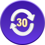 30-day easy returns