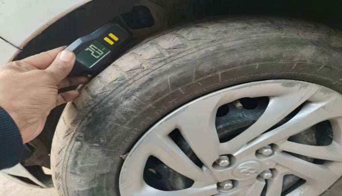 2022 Hyundai AURA S 1.2 CNG, Petrol, Manual, 82,023 km, tyre