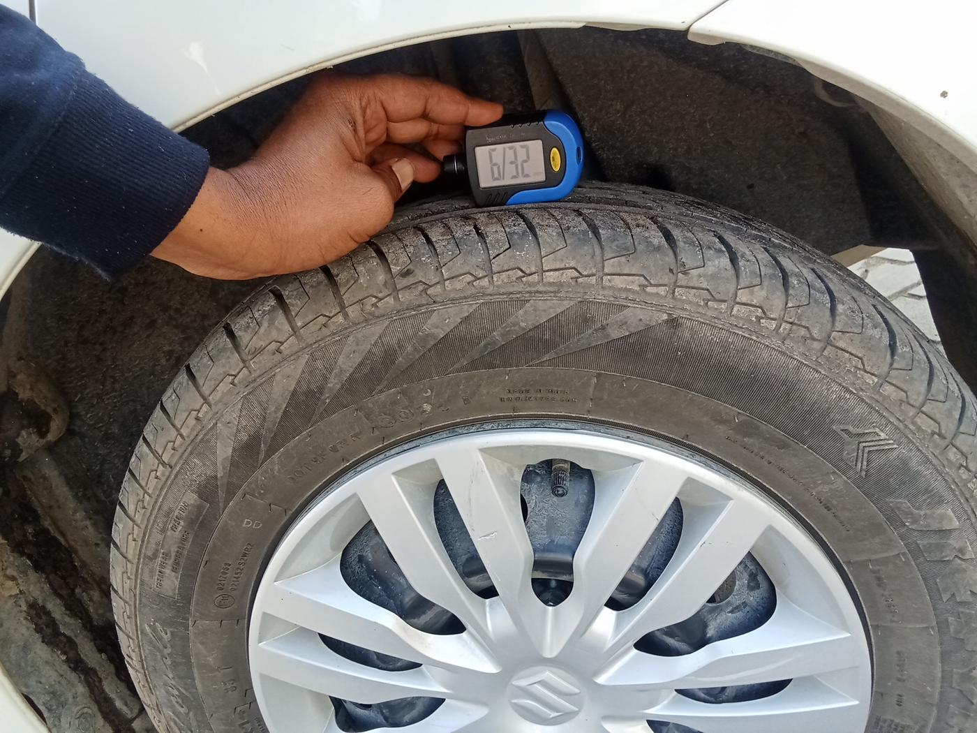 2024 Maruti Dzire VXI, Petrol, Manual, 6,288 km, tyre
