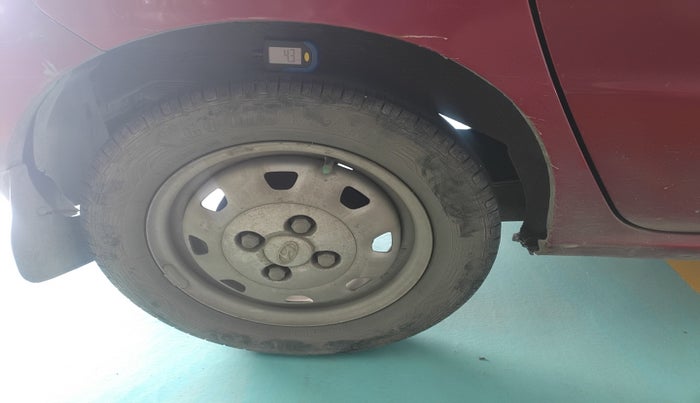 2011 Hyundai Santro Xing GL PLUS, Petrol, Manual, 75,448 km, tyre