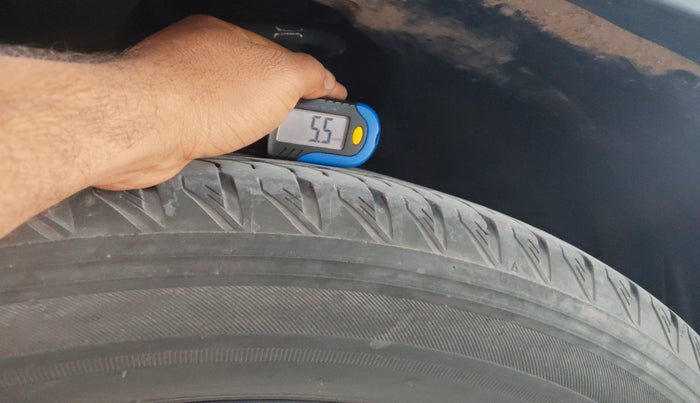 2022 Tata Harrier XZA Plus 2.0L Kryotec Halo Dark Edition, Diesel, Automatic, 39,000 km, tyre