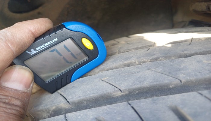 2017 Skoda Rapid AMBITION 1.5 TDI, Diesel, Manual, 1,47,082 km, tyre