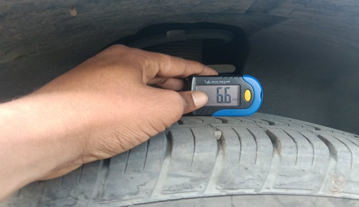2022 Tata Harrier XT PLUS 2.0L KRYOTEC DARK EDITON, Diesel, Manual, 21,275 km, tyre