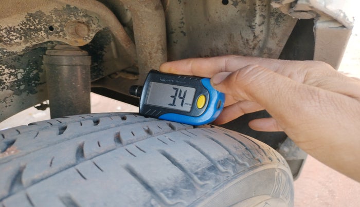 2010 Maruti Wagon R 1.0 VXI, Petrol, Manual, 1,39,591 km, tyre