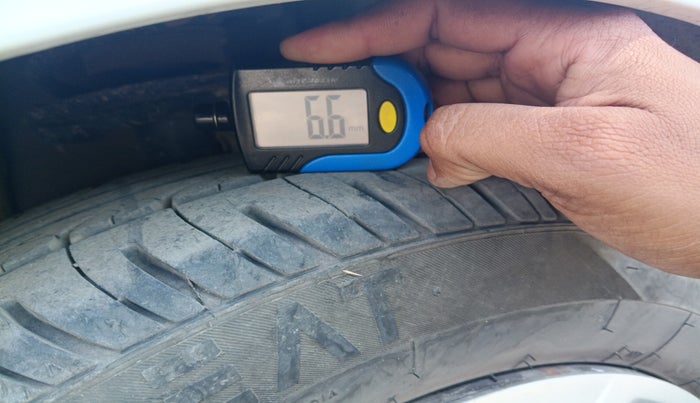 2021 Tata TIGOR XZ PETROL, Petrol, Manual, 1,06,562 km, tyre