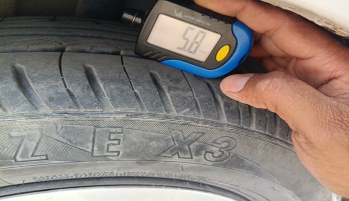 2021 Tata TIGOR XZ PETROL, Petrol, Manual, 1,06,562 km, tyre