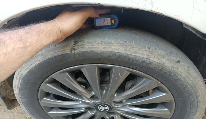 2018 Toyota YARIS G CVT, Petrol, Automatic, 77,835 km, tyre