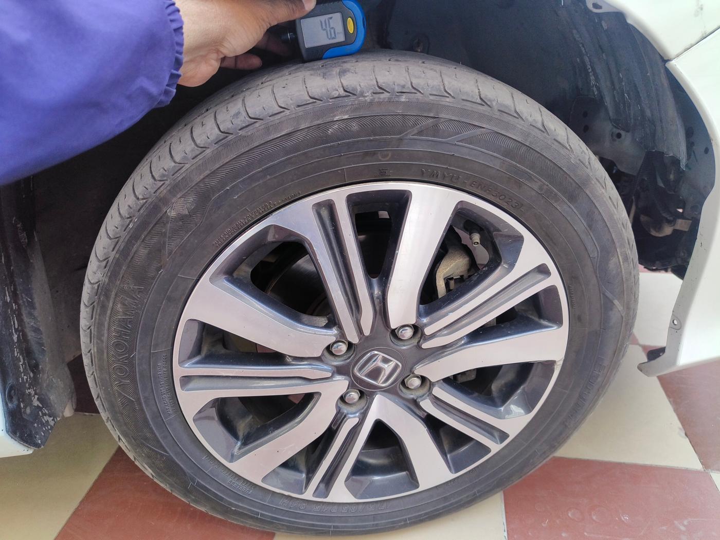2019 Honda City 1.5L I-VTE V CVT, Petrol, Automatic, 60,195 km, tyre