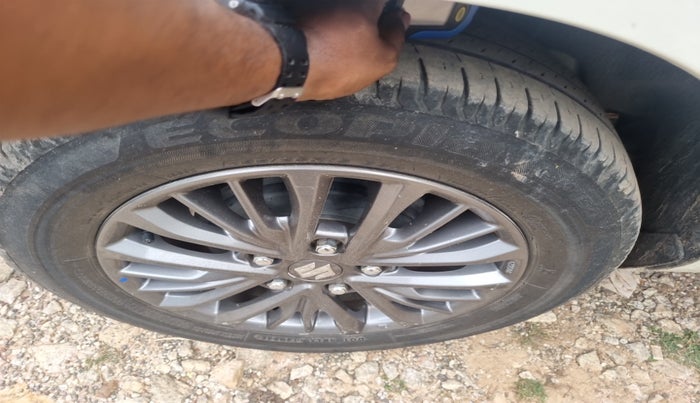 2019 Maruti Ertiga ZXI+ SHVS, Petrol, Manual, 50,916 km, tyre