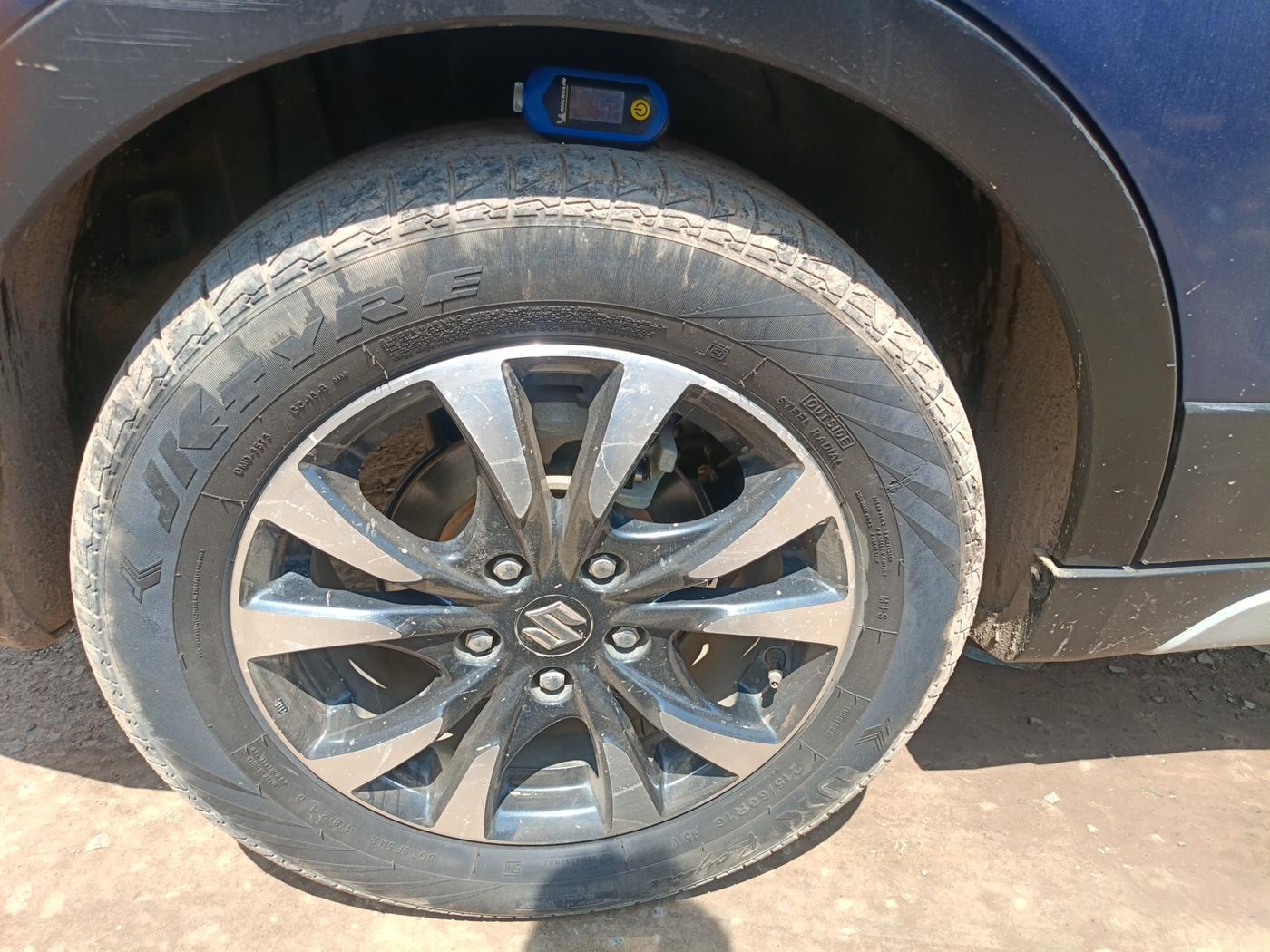 2022 Maruti S Cross ZETA 1.5, Petrol, Manual, 44,795 km, tyre