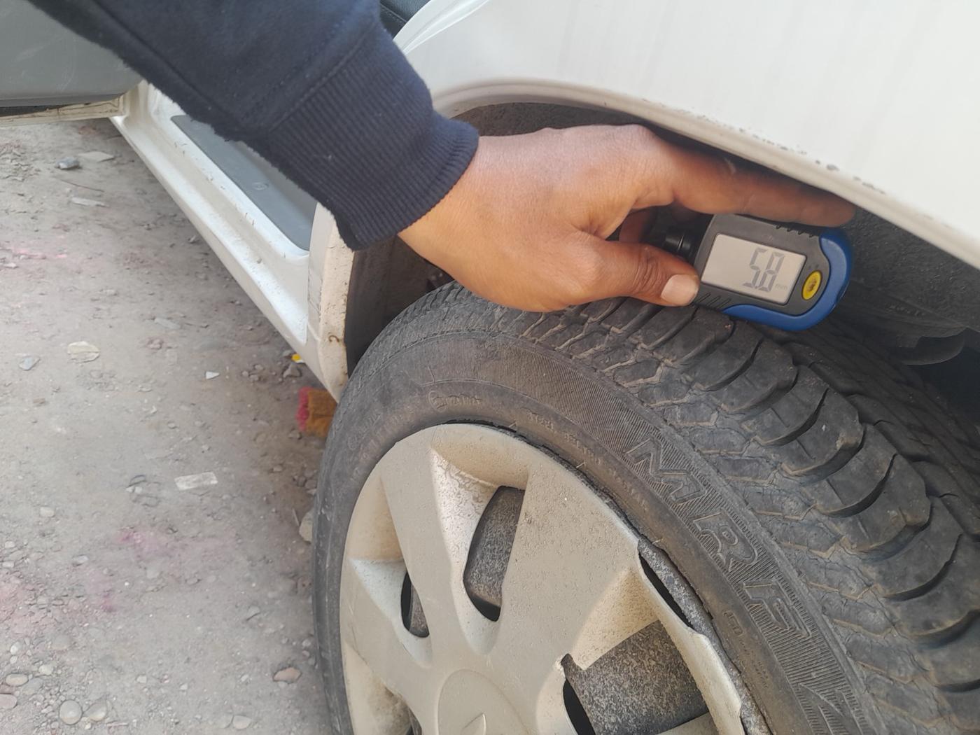 2012 Maruti Alto K10 VXI, Petrol, Manual, 24,694 km, tyre