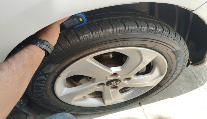 2018 Toyota YARIS J CVT, Petrol, Automatic, 1,09,925 km, tyre