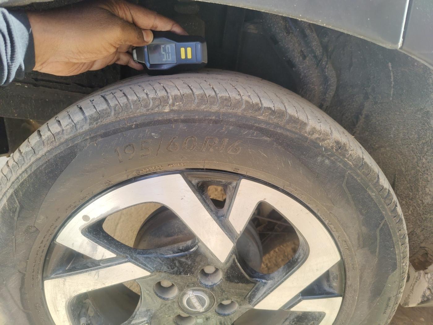 2022 Nissan MAGNITE XV MT, Petrol, Manual, 18,901 km, tyre