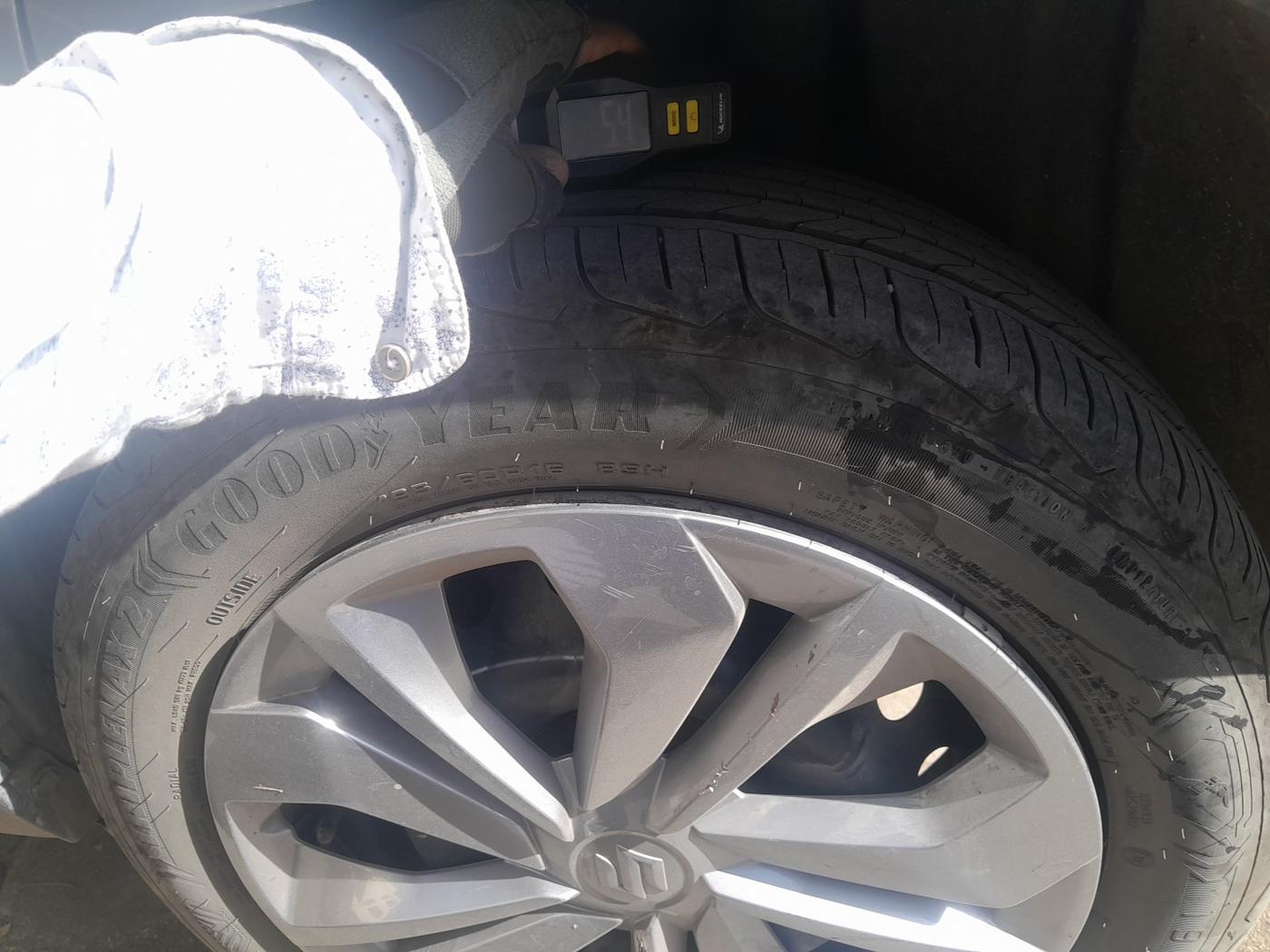2023 Maruti FRONX SIGMA 1.2 MT, Petrol, Manual, 13,872 km, tyre