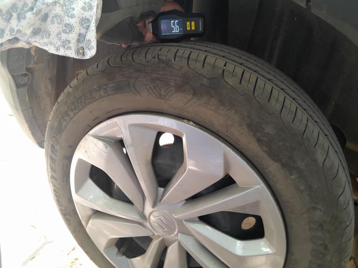 2023 Maruti FRONX SIGMA 1.2 MT, Petrol, Manual, 13,872 km, tyre