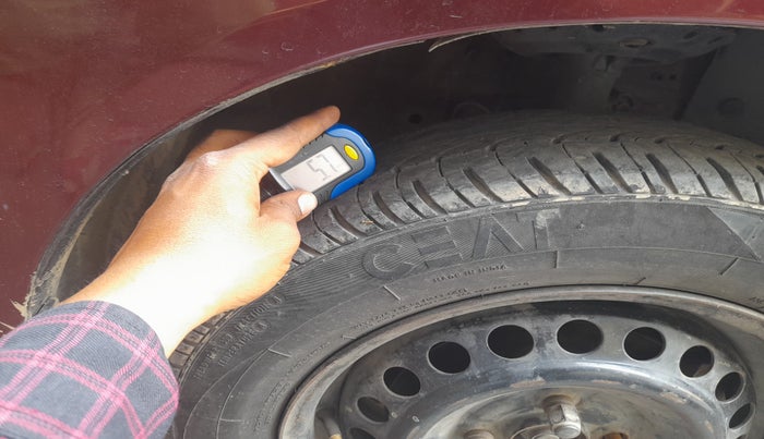 2015 Honda Amaze 1.5L I-DTEC S, Diesel, Manual, 1,77,015 km, tyre