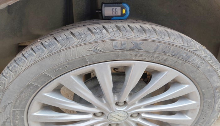 2017 Maruti Ciaz ZXI+ AT, Petrol, Automatic, 82,777 km, tyre