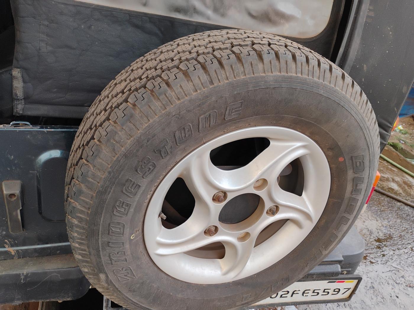 2019 Mahindra Thar CRDE 4X4 AC, Diesel, Manual, 49,635 km, tyre