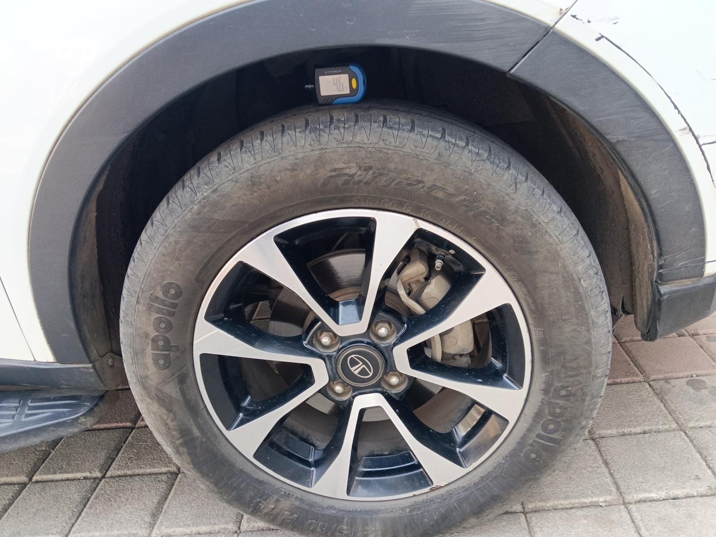 2021 Tata NEXON XZ PLUS DIESEL SUNROOF, Diesel, Manual, 1,27,456 km, tyre