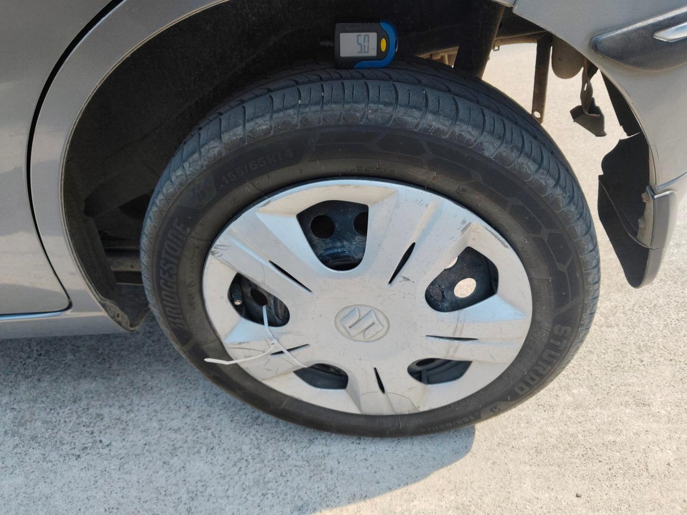 2018 Maruti Wagon R 1.0 VXI AMT, Petrol, Automatic, 46,555 km, tyre