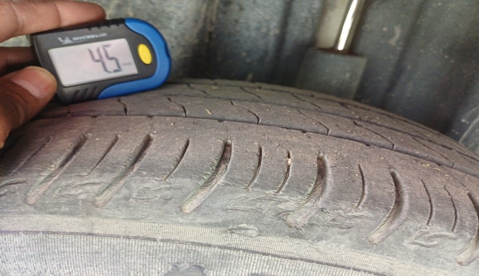 2017 Skoda Rapid STYLE 1.5 TDI AT, Diesel, Automatic, 1,33,435 km, tyre