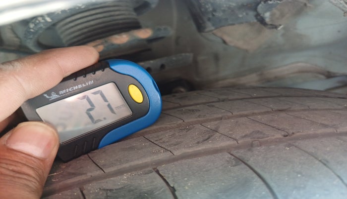 2017 Skoda Rapid STYLE 1.5 TDI AT, Diesel, Automatic, 1,33,435 km, tyre