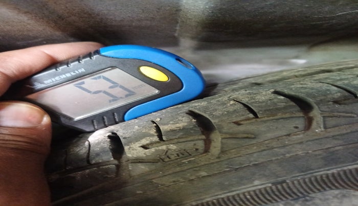 2017 Skoda Rapid STYLE 1.5 TDI AT, Diesel, Automatic, 1,33,435 km, tyre