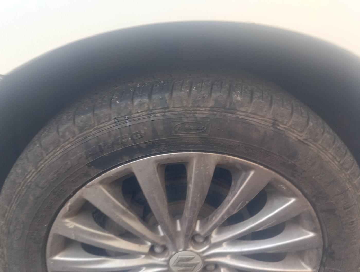 2017 Maruti Ciaz ALPHA 1.4 PETROL, Petrol, Manual, 55,767 km, tyre