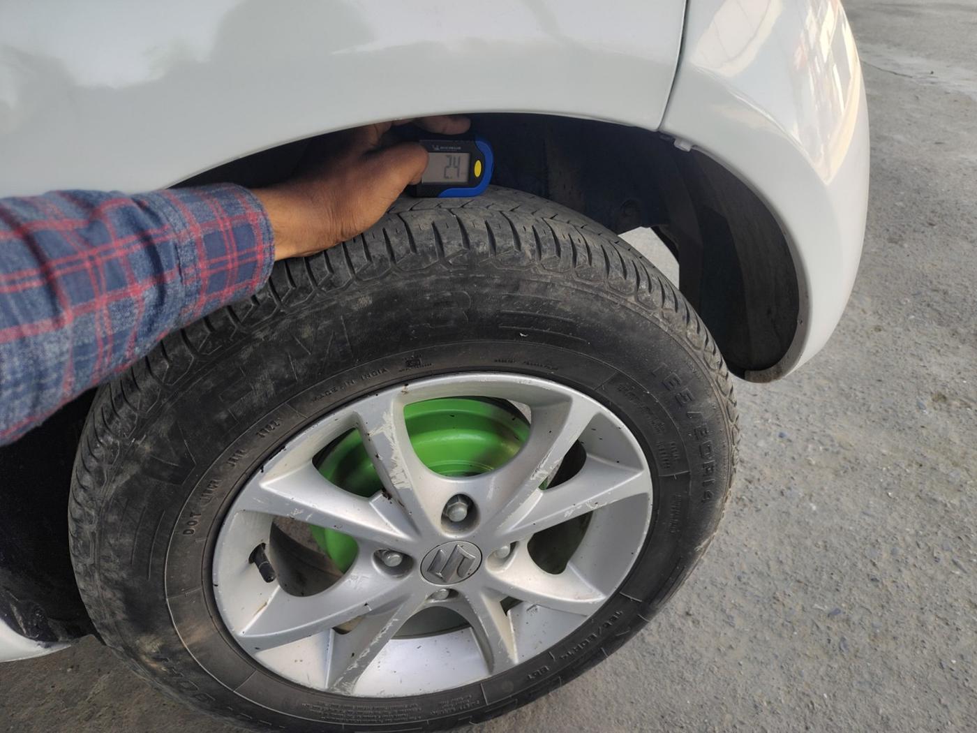 2014 Maruti Ritz LDI, Diesel, Manual, 84,386 km, tyre