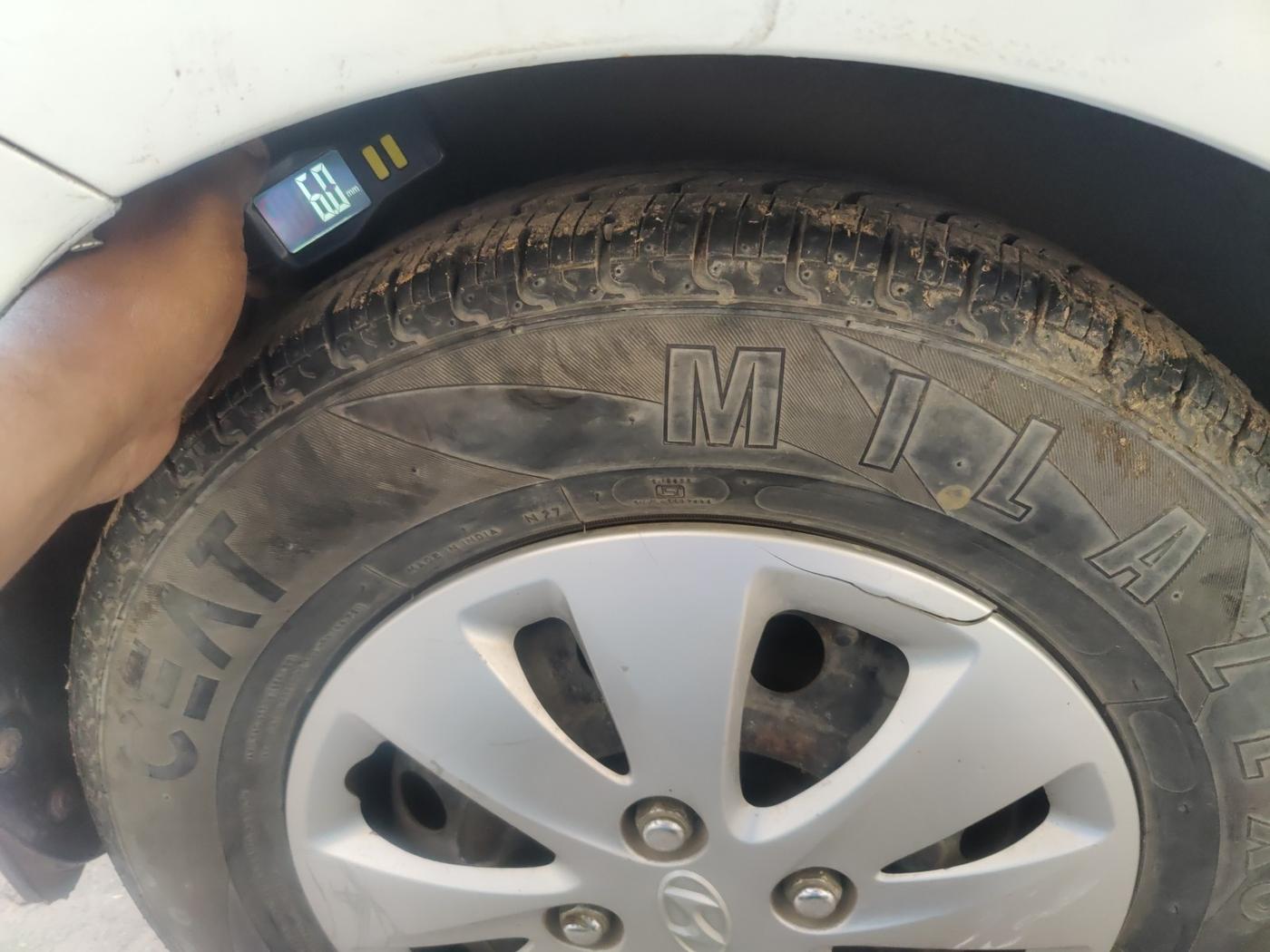 2011 Hyundai i10 MAGNA 1.1, Petrol, Manual, 79,710 km, tyre