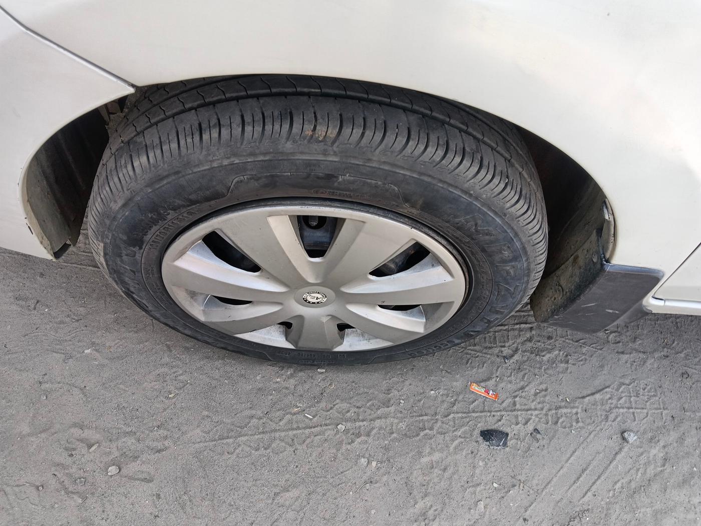 2017 Maruti Celerio VXI, Petrol, Manual, 91,333 km, tyre