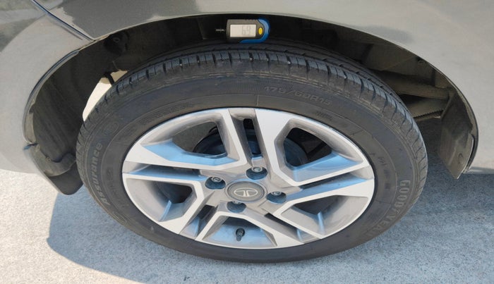 2023 Tata TIGOR XZA PLUS PETROL, Petrol, Automatic, 3,217 km, tyre