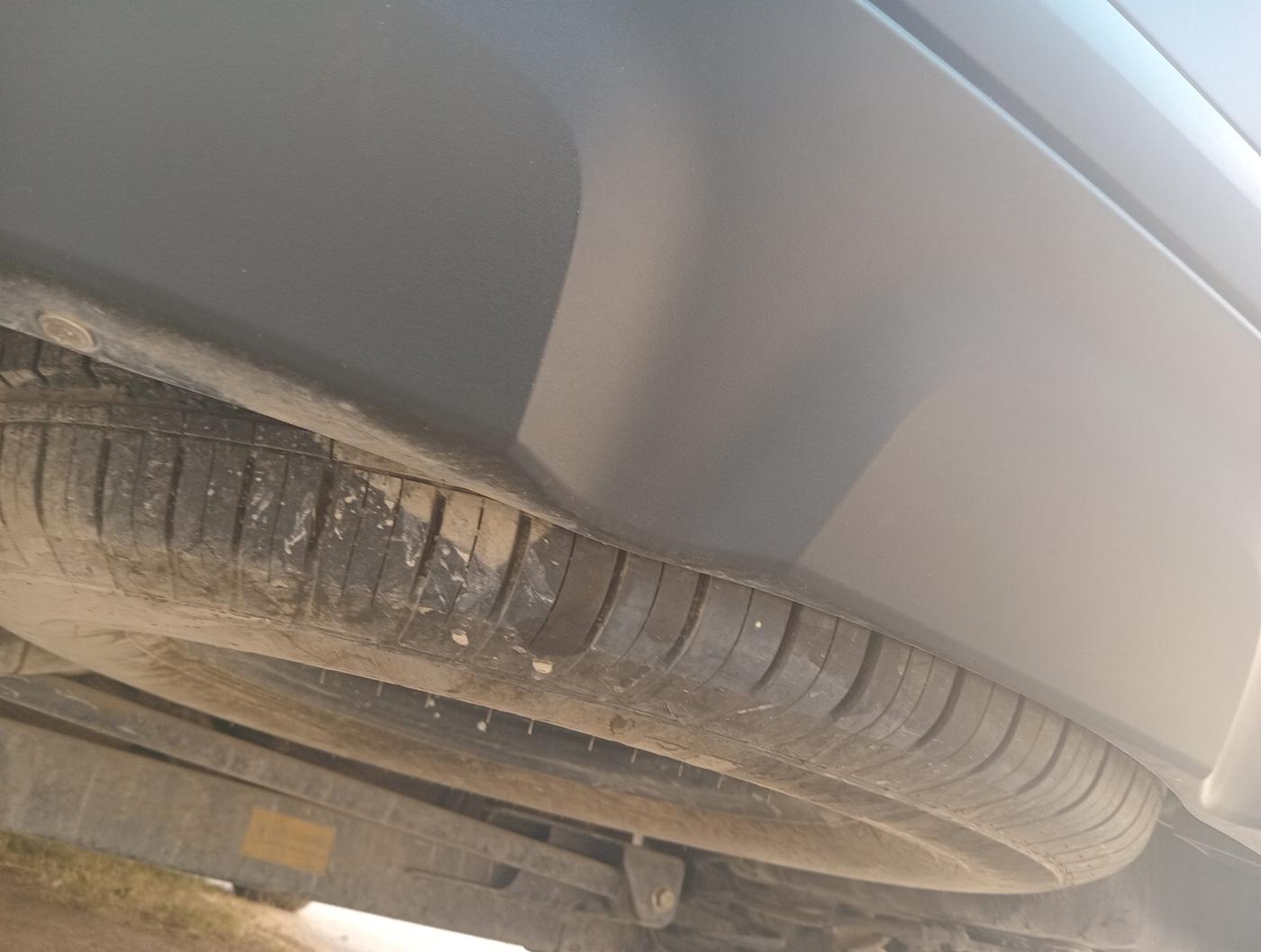 2022 Tata Harrier XZA PLUS 2.0L DUAL TONE, Diesel, Automatic, 56,105 km, tyre