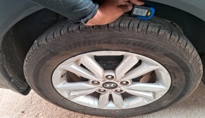 2018 Hyundai Creta SX 1.6 DIESEL, Diesel, Manual, 1,10,406 km, tyre