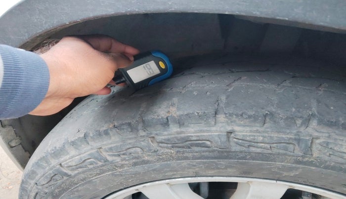 2017 Mahindra XUV500 W10, Diesel, Manual, 1,10,171 km, tyre