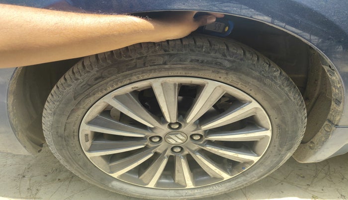 2018 Maruti Ciaz ALPHA 1.5 SHVS PETROL, Petrol, Manual, 75,275 km, tyre