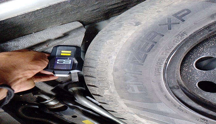 2021 Tata TIGOR XZ PLUS PETROL, Petrol, Manual, 69,994 km, tyre