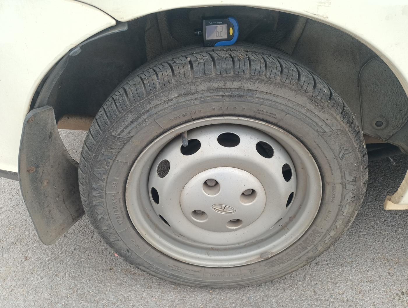 2015 Tata Indigo ECS LS TDI, Diesel, Manual, 38,400 km, tyre