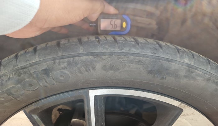 2021 Tata PUNCH CREATIVE IRA AMT 1.2 RTN DUAL TONE, Petrol, Automatic, 38,267 km, tyre