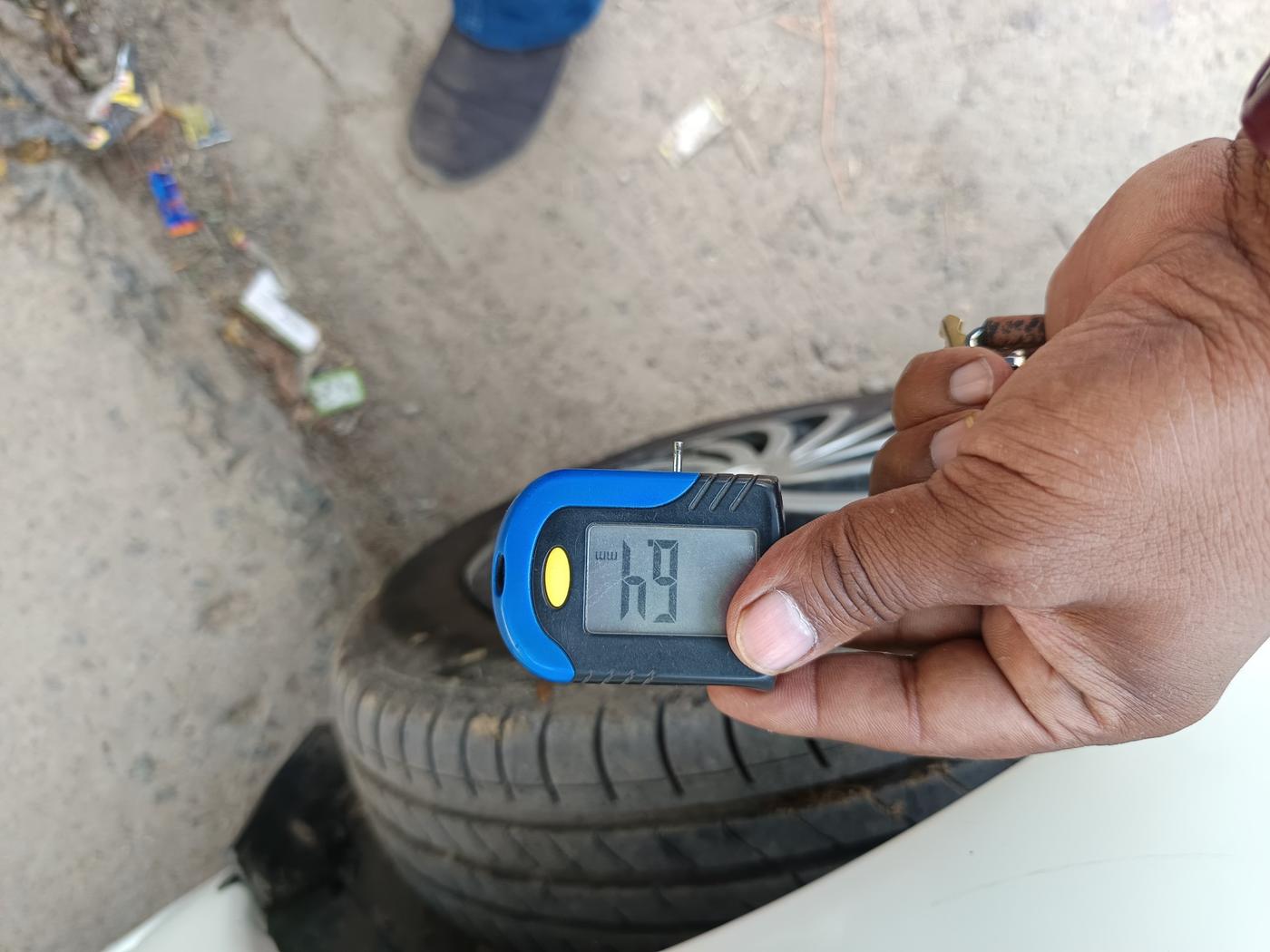 2016 Tata Indigo ECS LX TDI, Diesel, Manual, 65,103 km, tyre