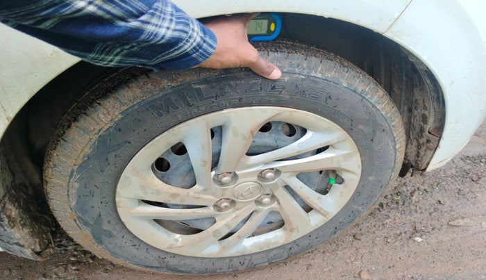 2020 Hyundai AURA S 1.2 CNG, Petrol, Manual, 1,03,555 km, tyre